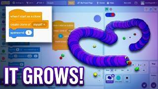 Snake io Scratch Coding Part 2 Tutorial