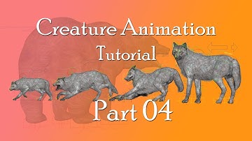 REALISTIC CREATURE ANIMAITON Tutorial Part04 (Animation)