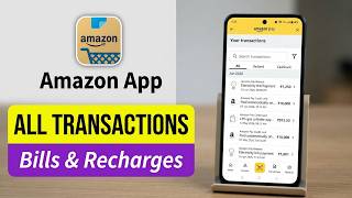 How to List All Old Bills and Recharge Transactions in Amazon Shopping App screenshot 1