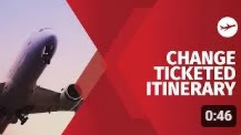 Request Itinerary Exchange