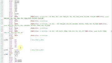 PIC18 Disassembler First version 2016