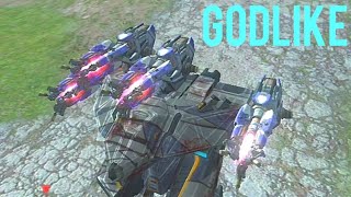 WR Leo 4x Shocktrain VS Stalker 2x Thermite | Epic Skirmish Mode Gameplay - War Robots