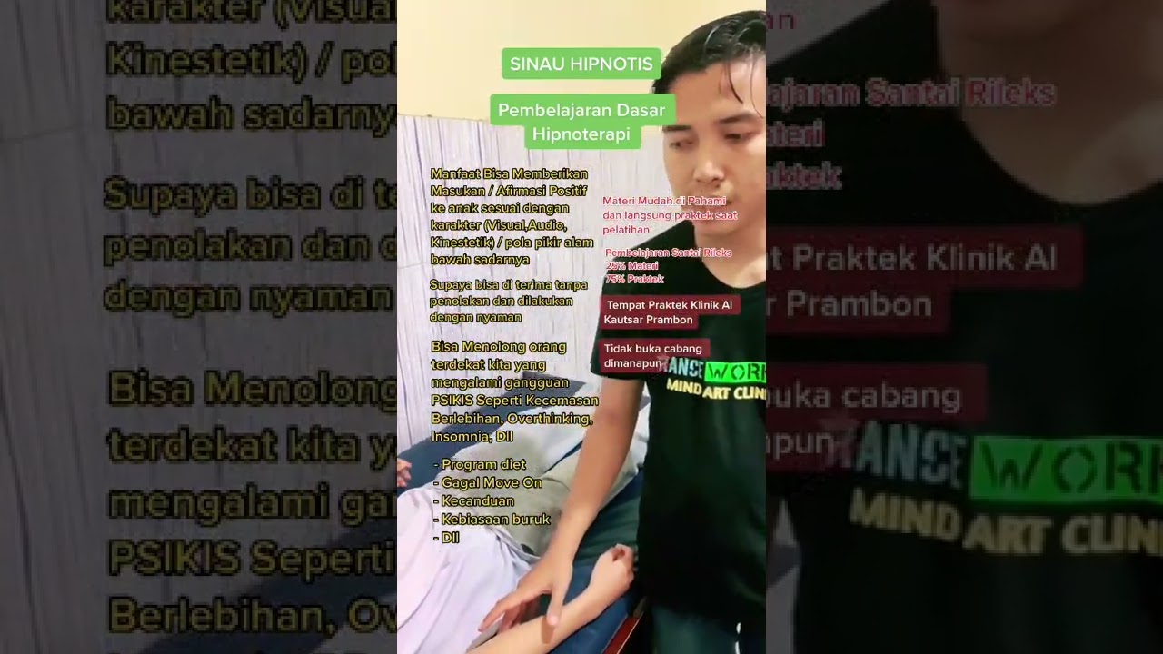 Hipnoterapi Belajar Hipnotis 