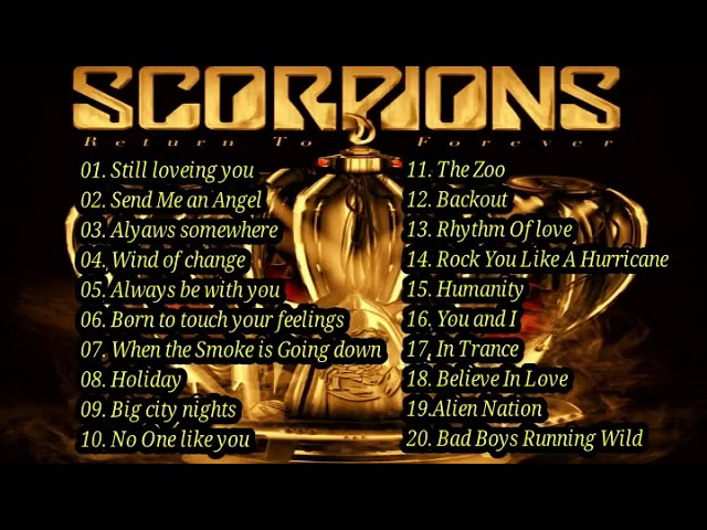 full album lagu scorpions enak di dengar buat pengantar tidur - YouTube