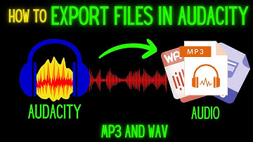 How to Export Audio From Audicity | Convert Recordings to MP3 and Other Audio Formats
