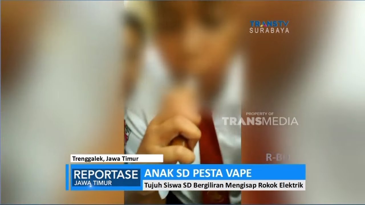 Miris! Viral Anak SD Pesta Rokok Elektrik Vape - YouTube