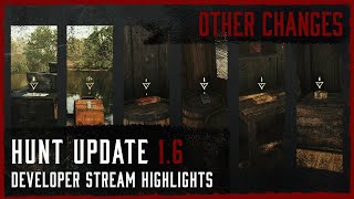 Other Changes And Fixes  I Update 1.6 Developer Live Stream Highlight