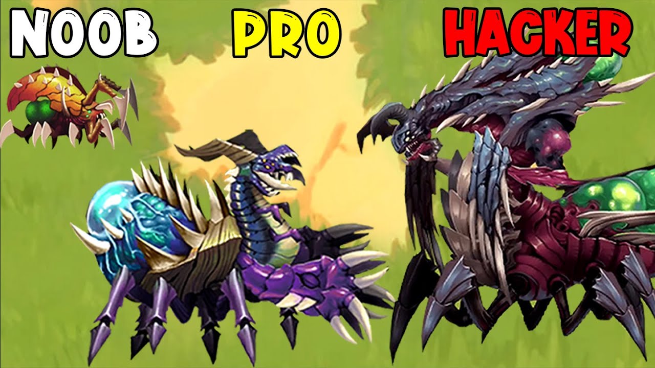 NOOB vs PRO vs HACKER - Insect Evolution Full Gameplay (Part 156)