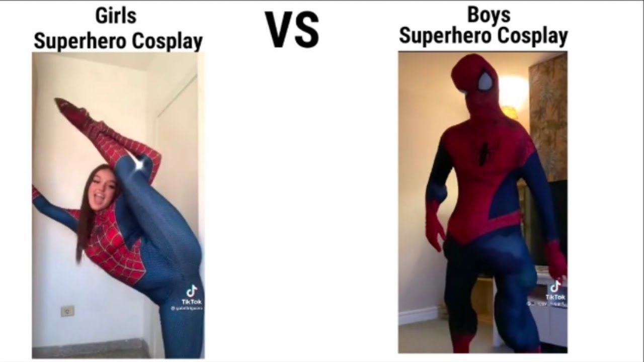 girls vs boys #cosplay