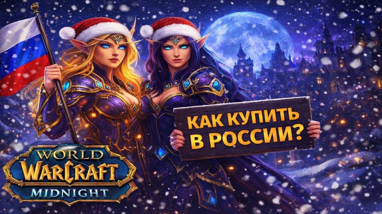 Как купить WoW: Midnight в России!