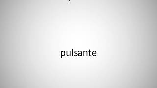 How to say button in Italian