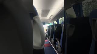 Most Peaceful Luxury Bus Ride in Sri Lanka 😌🚌 #srilankabus #bus #travel #ncgexpress #luxurybus