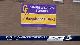 School bus incident involving Campbell County juveniles prompts police investigation