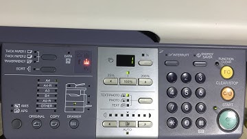 How to reset toner symbol in toshiba estdio 166