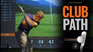Know Your Numbers - Club Path. TrackMan Golf Data Coaching Series