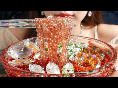 ガラスの海鮮ラーメン作り 🍤🍜✨ | Glass AI ASMR