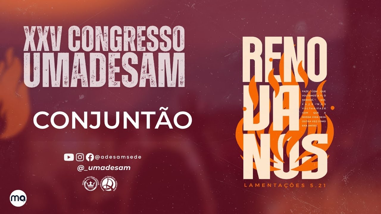 UMADESAM 2026 | Te Adorarei | CONJUNTÃO