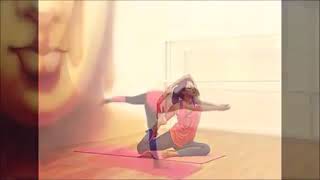 Amala Paul Yoga Postures Video