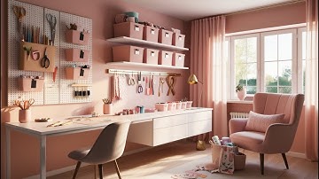 DIY Craft Room Makeover: Genius Organization Hacks & Modern Hobby Space Ideas!
