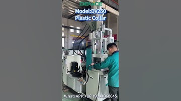 Product: Plastic Collar      Model:DV250     Vertical injection molding machine