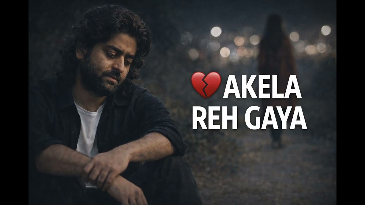 Main Akela Reh Gaya 💔 | Most Painful Hindi Love Song | AI Sad Song | Breakup Song 2026