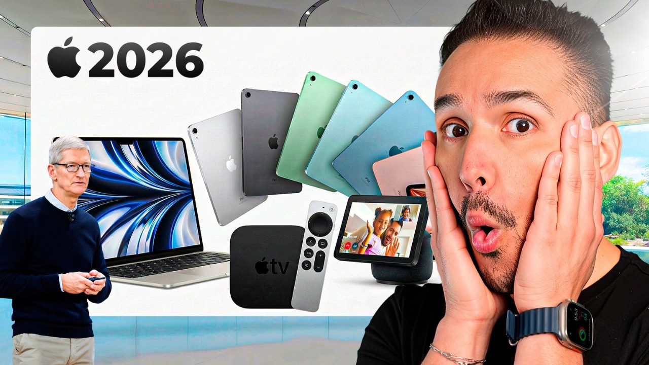 Apple 2026: Se Filtran 9 Productos… y uno podría cambiarlo TODO - YouTube