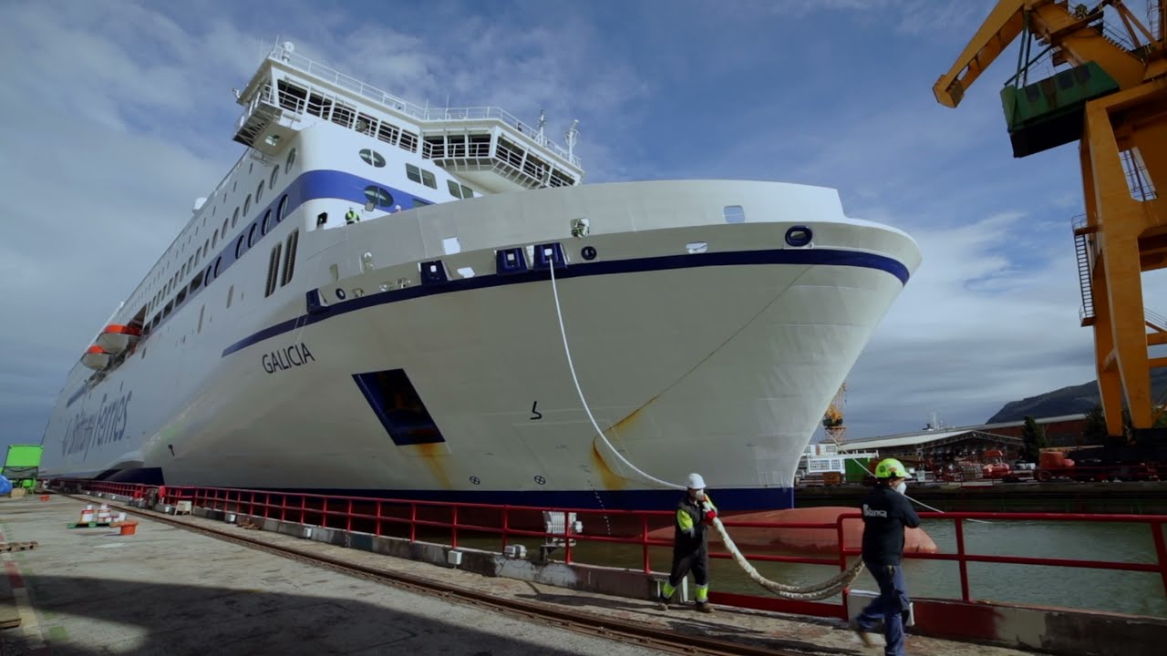Passenger/Ro-Ro GALICIA drydocking