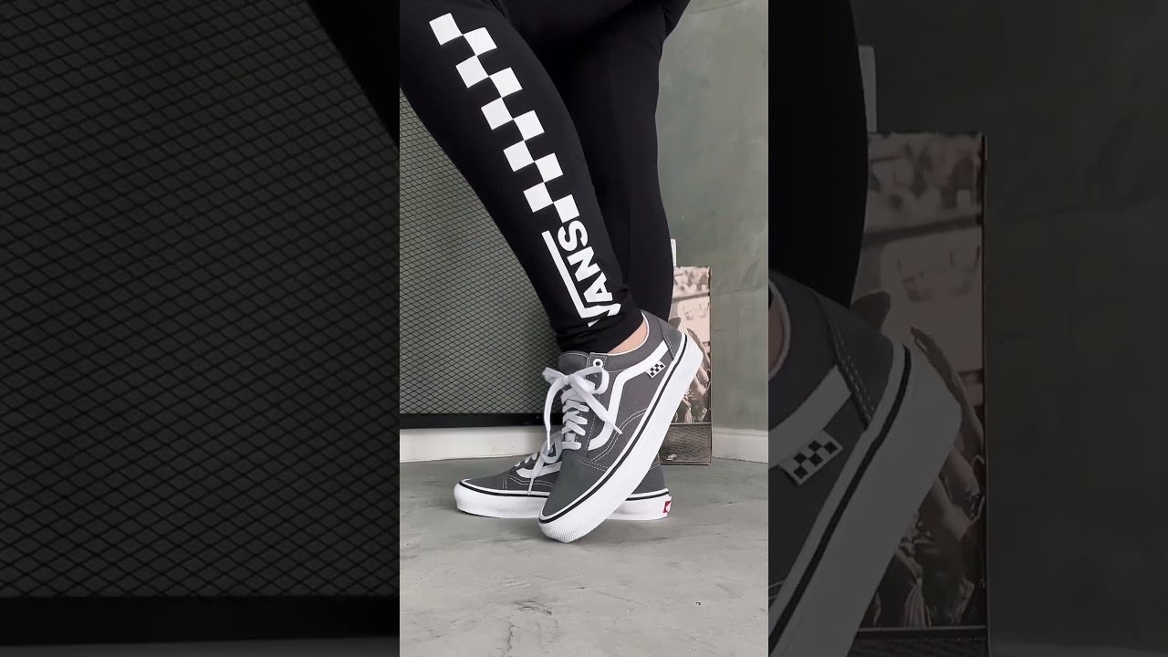 Tênis Vans Old Skool Skate Cinza