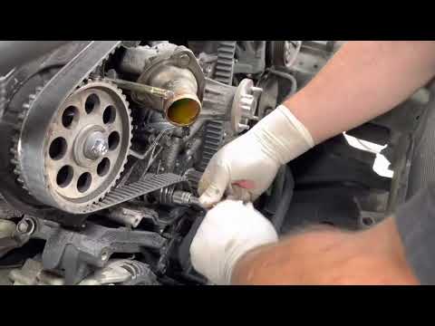 nissan pathfinder timing belt replacement #2/3 - YouTube