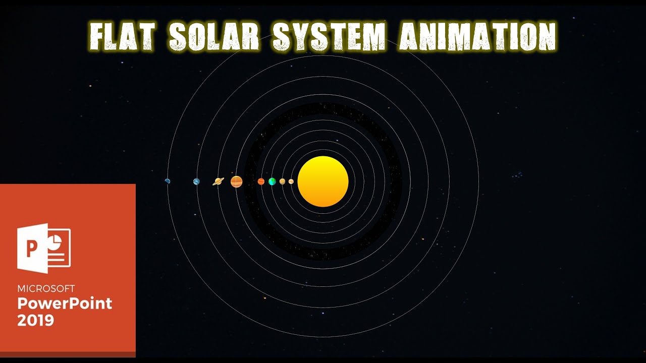 solar system animation for powerpoint