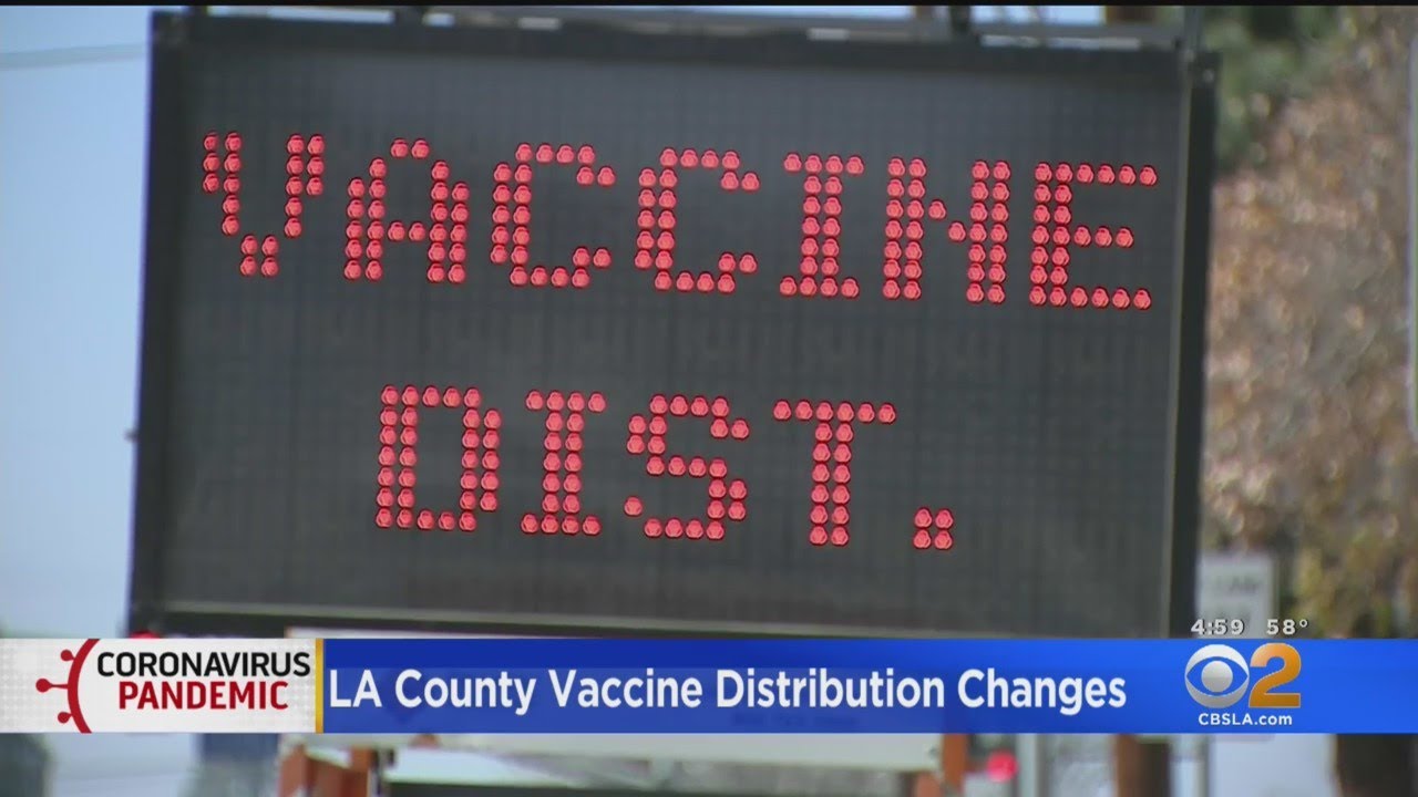 LA County COVID Vaccine Super Sites Only Giving Out Second Doses This Week