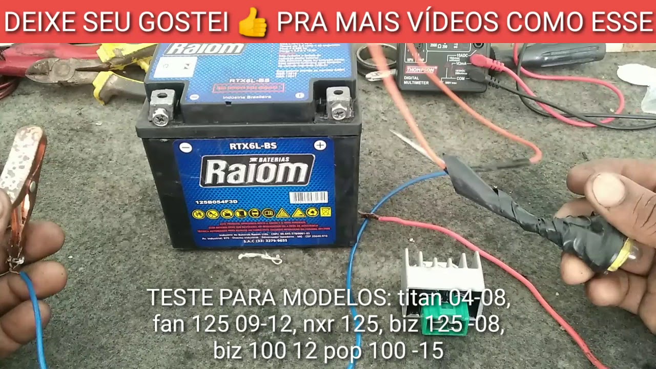 ТЕСТ ВЫПРЯМИТЕЛЕЙ: Titan 04-08, Fan 125 09-12, NXR 125, Biz 125 -08, Biz 100 12, Pop 100 -15