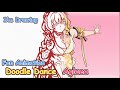 Timelapse Drawing -  Doodle Dance Aglaea | Fan Animation | Honkai Star Rail