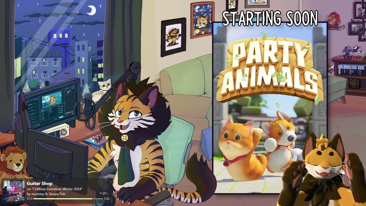 Party Animals | Being a Silly Floppy Animal [Live | 2026-02-15