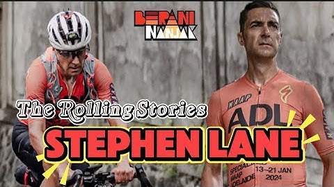 Stephen Lane Podium 3 di Berani Nanjak