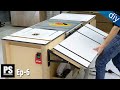 DIY Folding Outfeed Table for Table Saw / Mobile Workbench EP 6