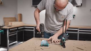 wolfcraft Hand Countersink | Clean Countersinking & Deburring in Wood and Plastic