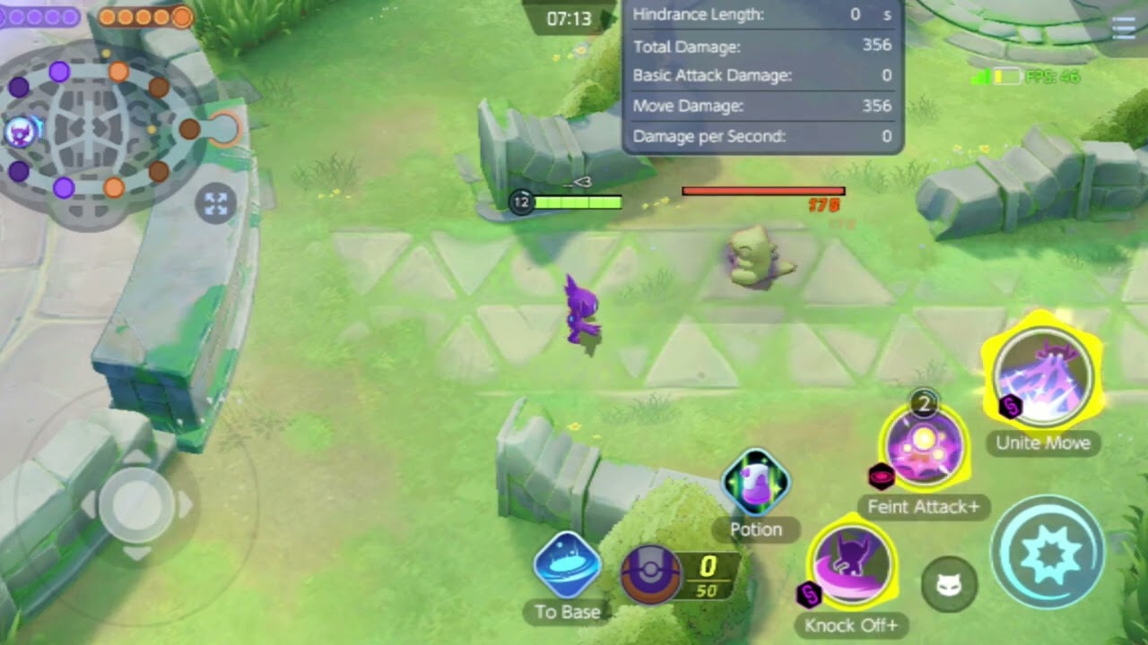 How long does Sableye's Feint Attack stay? | 