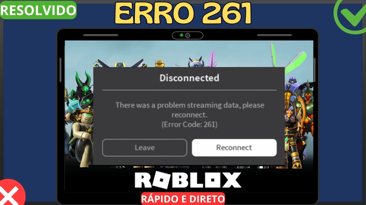 Roblox Error 261 - Updated Solution! - YouTube
