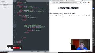 9.1 HTML Form