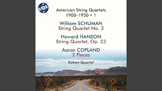 2 Pieces for String Quartet: No. 1, Lento molto