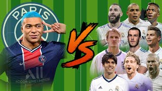 Psg-Mbappe Vs Real Madrid Legendsronaldo-Zidane--R9-Bale
