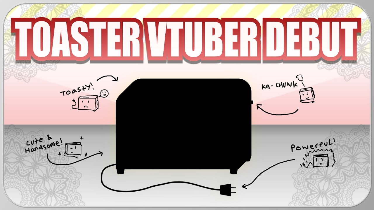 VTUBER DEBUT 》 Toaster's Live2D Debut Stream! - YouTube