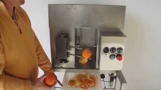 Orange Peel Industrial Inoxidable - Pelamatic SL
Esta máquina peladora industrial facilita el pelado de cualquier fruto ovalado, optimiza los procesos de producción y genera una mayor productividad
Su sistema de automatización permite pelar diversos tipos de piel, con opciones de velocidad para el pasado de la cuchilla, de este modo se incluyen en la producción, los frutos y hortalizas de mayor grosor, además incorpora un sistema de seguridad que facilita su parado automático. Su fácil diseño proporciona una amplia configurabilidad ante la realización del proyecto.
La nueva y mejorada Orange Peel Industrial 2014 es capaz de pelar una naranja (2 pasadas con la cuchilla) en tan solo 10s!!
Creamos soluciones a medida
Para más información http://www.pelamatic.com/
Si te gustó este vídeo no olvide suscribirse.
This Industrial peeler facilitates any oval fruit peel optimizes production processes and yields higher productivity
Your automation system allows various types of skin peeling, with speed options past the blade, thus are included in the production, the fruits and vegetables thicker, and features a security system that facilitates automatic standing .Its easy design provides extensive configurability to the completion of the project.
We create custom solutions.
For more info, please visit http://www.pelamatic.com/
Dont forget subscribe. Orange Peel Industrial Inoxidable - Pelamatic SL