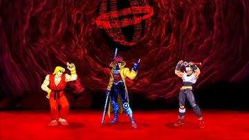 Marvel VS Capcom 2 - Gambit/Hayato/Ken - Expert Difficulty Playthrough