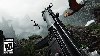FEROCIOUS - New Far Cry Dinosaur Survival Gameplay with Realistic Graphics [4K 60FPS]