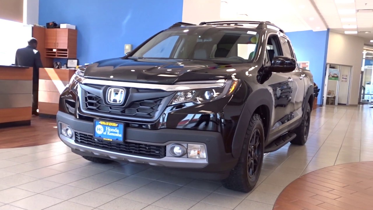 KENOSHA HONDA STOCK 6179 2019 RIDGELINE AWD RTLE AWD CRYSTAL BLACK