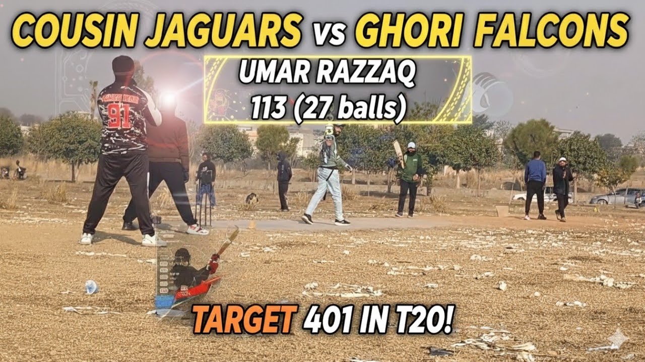 Huge Target of 401 in T20 game.. || Tape ball | Islamabad 