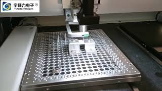PCBA Inline depaneling  router ,dual worktable and CCD  visual alignment