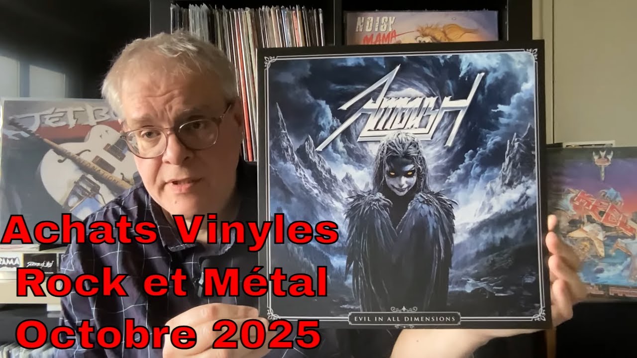 Achats Vinyles Rock & Métal - Octobre 2025